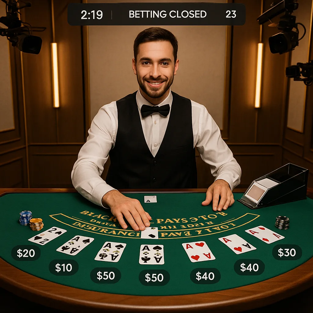 Stars - Live Blackjack - Evolution Gaming