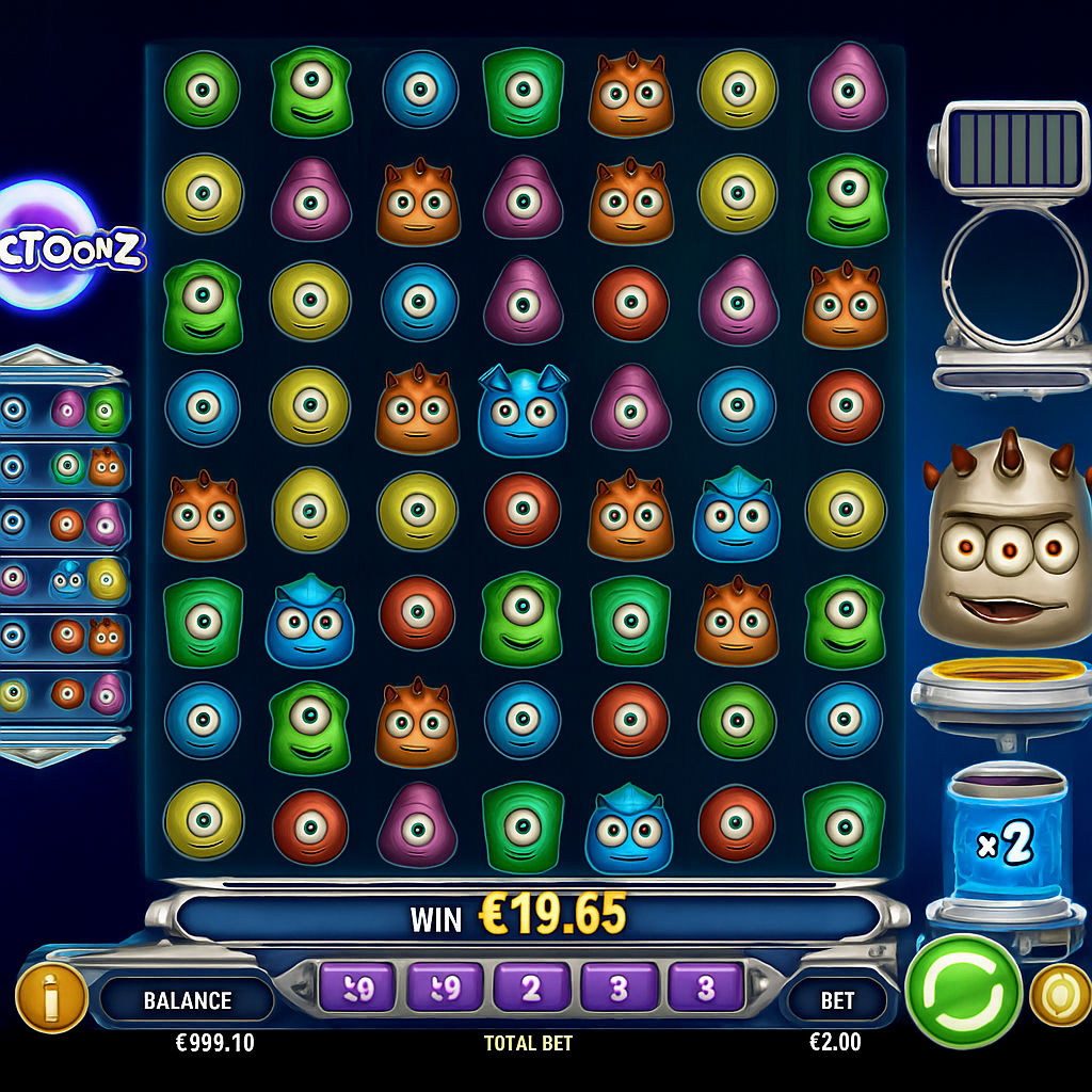 Stars - Reactoonz Slot Game - Play'n GO